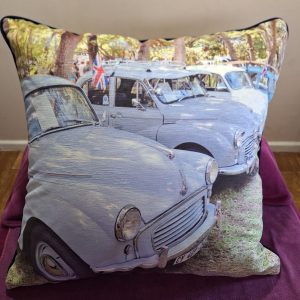 Your Printed Picture on a Velvet Cushion Cover only (50 x 50 cm)